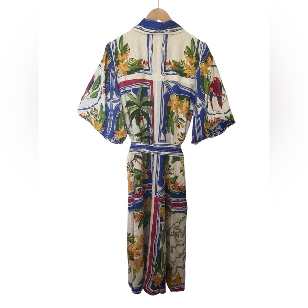 Farm Rio Maxi Dress Women’s Large - Picture 4 of 16
